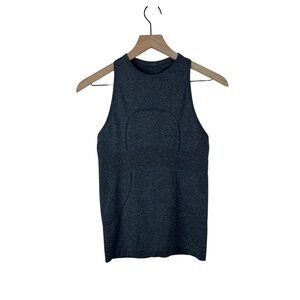 Lululemon Grey Swiftly Tech Tank High Neck
